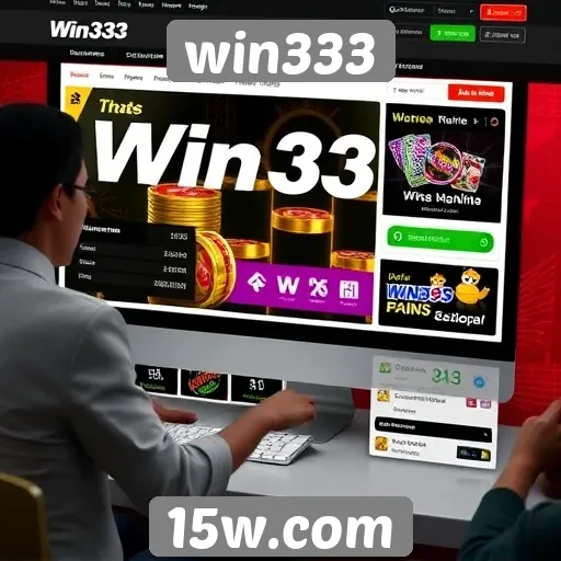 Análise da interface do usuário do site win333